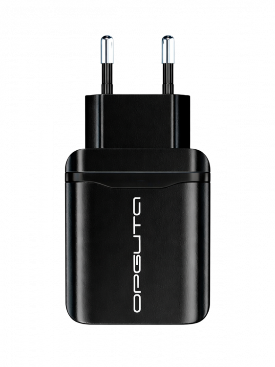 Зарядка для телефона, зарядное устройство с USB 20W адаптер QC 3.0 Орбита OT-APU30 Черный